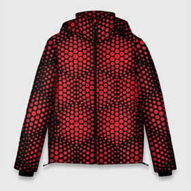 Мужская зимняя куртка 3D с принтом RED ARMOR | КИБЕР БРОНЯ , верх — 100% полиэстер; подкладка — 100% полиэстер; утеплитель — 100% полиэстер | длина ниже бедра, свободный силуэт Оверсайз. Есть воротник-стойка, отстегивающийся капюшон и ветрозащитная планка. 

Боковые карманы с листочкой на кнопках и внутренний карман на молнии. | Тематика изображения на принте: 3d | 3d броня | 3d круги | 3д | 3д броня | 3д круги | armor | red armor | steel | а | абстракт | броня | броня киберпанк | геометрия | защита | камуфляж | кибер броня | киберпанк | киберпанк 2077 | киберпанк броня
