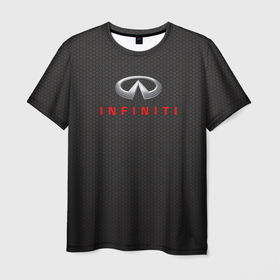 Мужская футболка 3D с принтом infinity спорт в Екатеринбурге, 100% полиэфир | прямой крой, круглый вырез горловины, длина до линии бедер | 2020 | auto | infinity | sport | авто | автомобиль | автомобильные | бренд | инфинити | марка | спорт