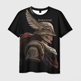 Мужская футболка 3D с принтом Мелина в Кировске, 100% полиэфир | прямой крой, круглый вырез горловины, длина до линии бедер | воин | воин в доспехах | девушка | мелина | рисунок