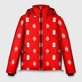 Мужская зимняя куртка 3D с принтом Узор Mono Red Dope Camo (Dope Street Market) в Тюмени, верх — 100% полиэстер; подкладка — 100% полиэстер; утеплитель — 100% полиэстер | длина ниже бедра, свободный силуэт Оверсайз. Есть воротник-стойка, отстегивающийся капюшон и ветрозащитная планка. 

Боковые карманы с листочкой на кнопках и внутренний карман на молнии. | балаклава | камуфляж | модные | узор | хайп | шмот