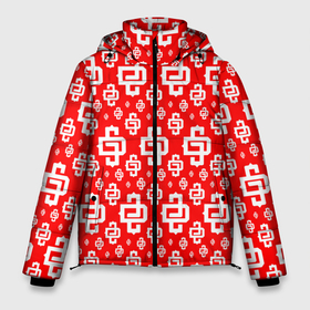 Мужская зимняя куртка 3D с принтом Узор Red Pattern Dope Camo (Dope Street Market) , верх — 100% полиэстер; подкладка — 100% полиэстер; утеплитель — 100% полиэстер | длина ниже бедра, свободный силуэт Оверсайз. Есть воротник-стойка, отстегивающийся капюшон и ветрозащитная планка. 

Боковые карманы с листочкой на кнопках и внутренний карман на молнии. | Тематика изображения на принте: балаклава | камуфляж | модные | узор | хайп | шмот