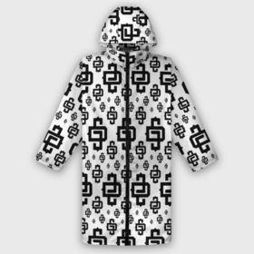 Дождевик унисекс 3D с принтом Узор White Pattern Dope Camo (Dope Street Market) в Ухте,  |  | балаклава | камуфляж | модные | узор | хайп | шмот