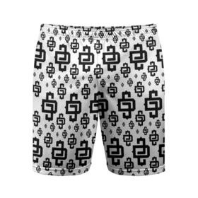 Мужские шорты спортивные с принтом Узор White Pattern Dope Camo (Dope Street Market) в Тюмени,  |  | балаклава | камуфляж | модные | узор | хайп | шмот