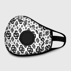 Маска из неопрена с принтом Узор White Pattern Dope Camo (Dope Street Market) в Ухте, неопрен 100% | Форма огибающая нос. Резинки для ушей с дополнительной резинкой на затылке. Клапан для выдоха для активного дыхания при занятиях спортом. Эластичный материал маски и окантовки для лучшего растяжения и прилегания маски.  | балаклава | камуфляж | модные | узор | хайп | шмот