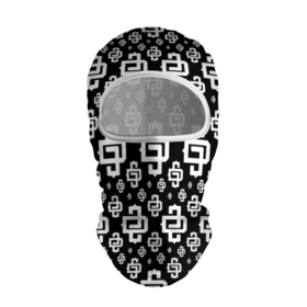 Балаклава 3D с принтом Узор Black Pattern Dope Camo (Dope Street Market) в Тюмени, 100% полиэстер, ткань с особыми свойствами — Activecool | плотность 150–180 г/м2; хорошо тянется, но при этом сохраняет форму. Закрывает шею, вокруг отверстия для глаз кайма. Единый размер | Тематика изображения на принте: балаклава | камуфляж | модные | узор | хайп | шмот