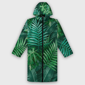 Дождевик унисекс 3D с принтом Tropical plants pattern в Ханты-Майнсийске,  |  | Тематика изображения на принте: flower | flowers | girl | woman | девушкам | девушки | листья | подарок | тропические цветы | цветочки | цветы