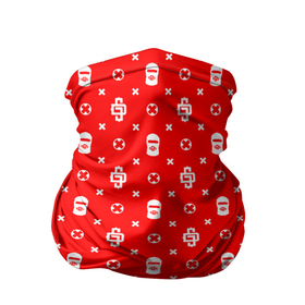 Бандана-труба 3D с принтом Узор Red Dope Ski Mask Camo (Dope Street Market) в Санкт-Петербурге, 100% полиэстер, ткань с особыми свойствами — Activecool | плотность 150‒180 г/м2; хорошо тянется, но сохраняет форму | балаклава | камуфляж | модные | узор | хайп | шмот