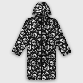 Дождевик унисекс 3D с принтом Skull   Eye   Bones   Hype в городе Новоалтайск,  |  | bones | eye | hype | skull | глаз | кости | хайп | череп