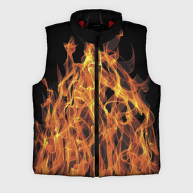 Мужской жилет утепленный 3D с принтом Flame   Pattern ,  |  | Тематика изображения на принте: element | fire | flame | pattern | огонь | пламя | стихия | узор