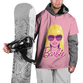 Накидка на куртку 3D с принтом Barbie Sunglasses в Белгороде, 100% полиэстер |  | barbara | barbie | beauty | doll | girl | idol | perfect | pink | pop | toy | usa | woman | барбара | барби | девушка | игрушка | кукла | попидол | розовый | силуэт | сша