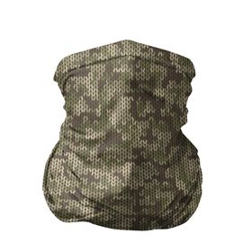 Бандана-труба 3D с принтом Вязаный Лесной Камуфляж в Курске, 100% полиэстер, ткань с особыми свойствами — Activecool | плотность 150‒180 г/м2; хорошо тянется, но сохраняет форму | camouflage | military | армейский свитер | армия | боец | ввс | вдв | военный камуфляж | военный свитер | воин | война | д | камуфляж | камуфляжный свитер | маскировка | масхалат | милитари | охота | охрана