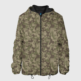 Мужская куртка 3D с принтом Вязаный Лесной Камуфляж в Белгороде, ткань верха — 100% полиэстер, подклад — флис | прямой крой, подол и капюшон оформлены резинкой с фиксаторами, два кармана без застежек по бокам, один большой потайной карман на груди. Карман на груди застегивается на липучку | camouflage | military | армейский свитер | армия | боец | ввс | вдв | военный камуфляж | военный свитер | воин | война | д | камуфляж | камуфляжный свитер | маскировка | масхалат | милитари | охота | охрана