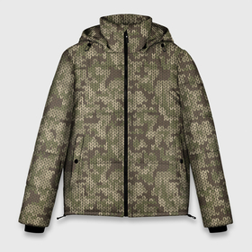 Мужская зимняя куртка 3D с принтом Вязаный Лесной Камуфляж в Тюмени, верх — 100% полиэстер; подкладка — 100% полиэстер; утеплитель — 100% полиэстер | длина ниже бедра, свободный силуэт Оверсайз. Есть воротник-стойка, отстегивающийся капюшон и ветрозащитная планка. 

Боковые карманы с листочкой на кнопках и внутренний карман на молнии. | camouflage | military | армейский свитер | армия | боец | ввс | вдв | военный камуфляж | военный свитер | воин | война | д | камуфляж | камуфляжный свитер | маскировка | масхалат | милитари | охота | охрана
