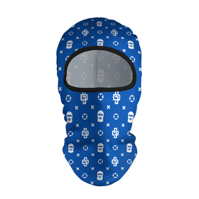 Балаклава 3D с принтом Узор Blue Dope Ski Mask Camo (Dope Street Market) в Новосибирске, 100% полиэстер, ткань с особыми свойствами — Activecool | плотность 150–180 г/м2; хорошо тянется, но при этом сохраняет форму. Закрывает шею, вокруг отверстия для глаз кайма. Единый размер | Тематика изображения на принте: dope | балаклава | камуфляж | модные | узор | хайп | шмот