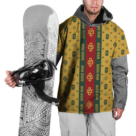 Накидка на куртку 3D с принтом Узор Gussi Man (Dope Street Market) , 100% полиэстер |  | dope | gucci | gussi | балаклава | гуси | гучи | камуфляж | модные | узор | хайп | шмот