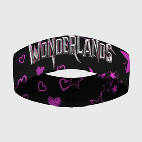 Повязка на голову 3D с принтом Tiny Tinas Wonderlands | Logo в Санкт-Петербурге,  |  | borderlands | emblem | game | logo | tiny tinas | tiny tinas wonderlands | wonderlands | игра | лого | логотип | страны чудес крошечной тины | стрелялка | тини тинас | шутер | эмблема