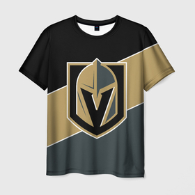 Мужская футболка 3D с принтом Vegas Golden Knights, Вегас Голден Найтс в Курске, 100% полиэфир | прямой крой, круглый вырез горловины, длина до линии бедер | golden knights | hockey | nhl | vegas | vegas golden knights | вегас | вегас голден найтс | голден найтс | клуб | лого | логотип | нхл | спорт | хокей | хоккей | хоккейный