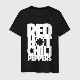 Мужская футболка хлопок с принтом Red Hot Chili Peppers Рок в Кировске, 100% хлопок | прямой крой, круглый вырез горловины, длина до линии бедер, слегка спущенное плечо. | chili | hot | music | peppers | red hot chili peppers | rock | музыка | ред хот чили пеперс | рок