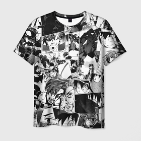 Мужская футболка 3D с принтом Gurren Lagann pattern , 100% полиэфир | прямой крой, круглый вырез горловины, длина до линии бедер | anime | tengen toppa gurren lagann | аниме | анимэ | гурен лаганн | ёко | камия | ния | симон