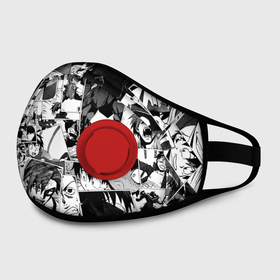 Маска из неопрена с принтом Gurren Lagann pattern в городе Новоалтайск, неопрен 100% | Форма огибающая нос. Резинки для ушей с дополнительной резинкой на затылке. Клапан для выдоха для активного дыхания при занятиях спортом. Эластичный материал маски и окантовки для лучшего растяжения и прилегания маски.  | anime | tengen toppa gurren lagann | аниме | анимэ | гурен лаганн | ёко | камия | ния | симон