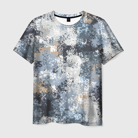 Мужская футболка 3D с принтом Камуфляж Василиск Горы в Петрозаводске, 100% полиэфир | прямой крой, круглый вырез горловины, длина до линии бедер | василиск | горы | камуфляж | милитари | пиксельный