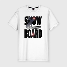 Мужская футболка хлопок Slim с принтом Сноуборд эпичный в Белгороде, 92% хлопок, 8% лайкра | приталенный силуэт, круглый вырез ворота, длина до линии бедра, короткий рукав | Тематика изображения на принте: fis | snowboard | snowboarding | биг эйр | джиббинг | параллельный слалом | слоупстайл | сноуборд | сноуборд кросс | сноубординг | спорт | спортсмен | хафпайп