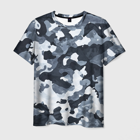 Мужская футболка 3D с принтом Камуфляж Модный Городской в Курске, 100% полиэфир | прямой крой, круглый вырез горловины, длина до линии бедер | camo | городской | камуфляж | модный | хайп | шмот
