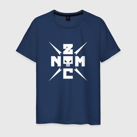 Мужская футболка хлопок с принтом Noize MC Нойз МС в Новосибирске, 100% хлопок | прямой крой, круглый вырез горловины, длина до линии бедер, слегка спущенное плечо. | noize | noize mc | алексеев | иван | нойз | нойз мс | рок | рэп