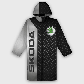 Дождевик унисекс 3D с принтом Skoda Шкода Сталь в городе Новоалтайск,  |  | auto | automobile | car | logo | machine | moto | motor | motor car | skoda | sport car | symbol | авто | автомашина | автомобиль | бренд | гонки | знак | легковой автомобиль | лого | логотип | логотипы | марка | машина | мото | символ | сим