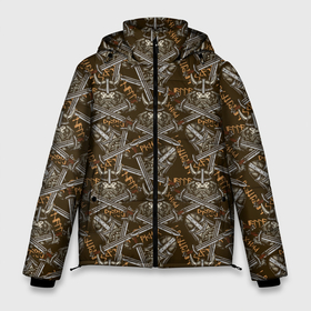 Мужская зимняя куртка 3D с принтом ВАРВАР (ВОИН) в Тюмени, верх — 100% полиэстер; подкладка — 100% полиэстер; утеплитель — 100% полиэстер | длина ниже бедра, свободный силуэт Оверсайз. Есть воротник-стойка, отстегивающийся капюшон и ветрозащитная планка. 

Боковые карманы с листочкой на кнопках и внутренний карман на молнии. | Тематика изображения на принте: асгард | асы | берсерк | валькирия | валькнут | вальхалла | варвар | варяг | велес | викинг | воин | волк | ворон | вотан | драккар | древо жизни | иггдрасиль | кельтика | кельтский орнамент | коловрат