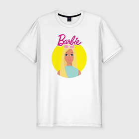 Мужская футболка хлопок Slim с принтом Sun Set Malibu Barbie в Новосибирске, 92% хлопок, 8% лайкра | приталенный силуэт, круглый вырез ворота, длина до линии бедра, короткий рукав | barbara | barbie | beauty | doll | girl | idol | perfect | pink | pop | toy | usa | woman | барбара | барби | девушка | игрушка | кукла | попидол | розовый | силуэт | сша