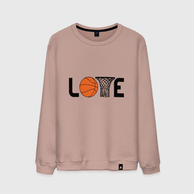 Мужской свитшот хлопок с принтом Love Game в Екатеринбурге, 100% хлопок |  | basketball | game | love | nba | slam dunk | sport | баскетбол | баскетболист | игра | мяч | нба | спорт | спортсмен