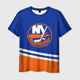 Мужская футболка 3D с принтом New York Islanders | Нью Йорк Айлендерс в Екатеринбурге, 100% полиэфир | прямой крой, круглый вырез горловины, длина до линии бедер | hockey | islanders | new york | new york islanders | nhl | usa | айлендерс | нхл | нью йорк | нью йорк айлендерс | спорт | сша | хоккей | шайба