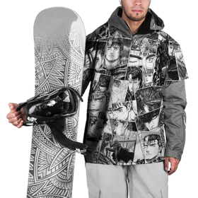 Накидка на куртку 3D с принтом Berserk pattern в Петрозаводске, 100% полиэстер |  | anime | berserk | guts | kenpuu denki berserk | аниме | анимэ | берсерк | гатс