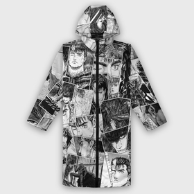 Дождевик унисекс 3D с принтом Berserk pattern в городе Новоалтайск,  |  | anime | berserk | guts | kenpuu denki berserk | аниме | анимэ | берсерк | гатс