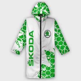 Дождевик унисекс 3D с принтом SKODA | Логотип | СОТЫ в городе Новоалтайск,  |  | 2020 | auto | koda | sport | авто | автомобиль | автомобильные | бренд | марка | машины | спорт | шкода