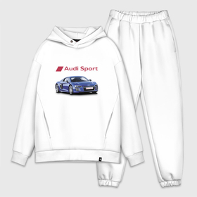 Мужской костюм хлопок OVERSIZE с принтом Audi sport   Racing в Петрозаводске,  |  | audi | car | motorsport | power | racing | sport | team | автомобиль | автоспорт | ауди | гонка | мощь