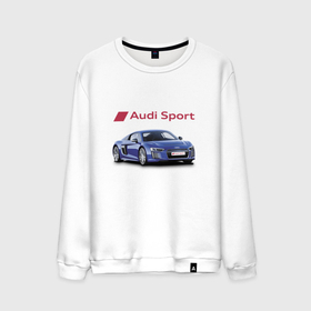 Мужской свитшот хлопок с принтом Audi sport   Racing в Белгороде, 100% хлопок |  | audi | car | motorsport | power | racing | sport | team | автомобиль | автоспорт | ауди | гонка | мощь