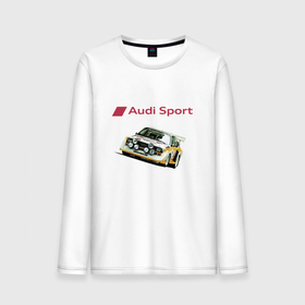 Мужской лонгслив хлопок с принтом Audi   Racing team   Power в Санкт-Петербурге, 100% хлопок |  | Тематика изображения на принте: audi | car | motorsport | power | racing | sport | team | автомобиль | автоспорт | ауди | гонка | мощь