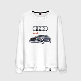 Мужской свитшот хлопок с принтом Audi   Germany   Car в Новосибирске, 100% хлопок |  | Тематика изображения на принте: audi | car | germany | power | автомобиль | ауди | германия | мощь
