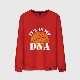 Мужской свитшот хлопок с принтом ДНК Баскетбол в Тюмени, 100% хлопок |  | basketball | game | nba | sport | баскетбол | баскетболист | игра | мяч | нба | спорт | спортсмен