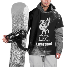 Накидка на куртку 3D с принтом ЛИВЕРПУЛЬ | Liverpool   Арт , 100% полиэстер |  | Тематика изображения на принте: club | footbal | liverpool | logo | знак | клуб | краска | краски | ливерпуль | логотип | логотипы | символ | символы | форма | футбол | футбольная | футбольный