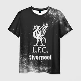 Мужская футболка 3D с принтом ЛИВЕРПУЛЬ | Liverpool   Арт в Курске, 100% полиэфир | прямой крой, круглый вырез горловины, длина до линии бедер | club | footbal | liverpool | logo | знак | клуб | краска | краски | ливерпуль | логотип | логотипы | символ | символы | форма | футбол | футбольная | футбольный