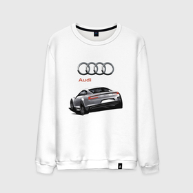 Мужской свитшот хлопок с принтом Audi   Prestige   Concept в Тюмени, 100% хлопок |  | Тематика изображения на принте: audi | car | concept | germany | power | prestige | автомобиль | ауди | германия | мощь