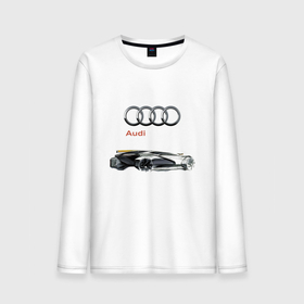 Мужской лонгслив хлопок с принтом Audi   Concept   Sketch в Екатеринбурге, 100% хлопок |  | audi | car | concept | germany | power | prestige | sketch | автомобиль | ауди | германия | мощь | эскиз