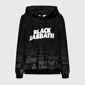 Мужская толстовка 3D с принтом Black Sabbath логотипы рок групп , 100% полиэстер | двухслойный капюшон со шнурком для регулировки, мягкие манжеты на рукавах и по низу толстовки, спереди карман-кенгуру с мягким внутренним слоем. | black | black sabath | black sabbath | hard rock | heavy metal | ozzy | sabath | блэк сабат | группы | метал | музыка | оззи | оззи осборн | ози | осборн | рок | хард рок | хэви метал