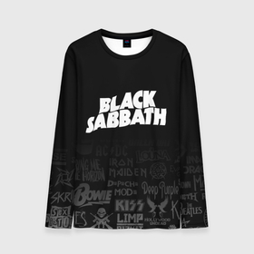 Мужской лонгслив 3D с принтом Black Sabbath логотипы рок групп в Петрозаводске, 100% полиэстер | длинные рукава, круглый вырез горловины, полуприлегающий силуэт | black | black sabath | black sabbath | hard rock | heavy metal | ozzy | sabath | блэк сабат | группы | метал | музыка | оззи | оззи осборн | ози | осборн | рок | хард рок | хэви метал
