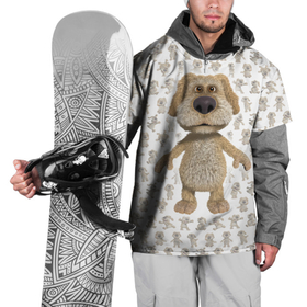 Накидка на куртку 3D с принтом Talking Ben   Говорящий Бен в Тюмени, 100% полиэстер |  | Тематика изображения на принте: ben | dog | talking | бен | говорящий | собака | собачка