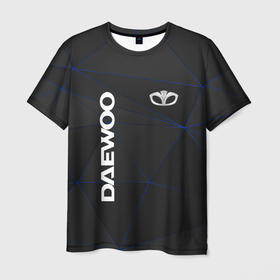 Мужская футболка 3D с принтом DAEWOO Automobile , 100% полиэфир | прямой крой, круглый вырез горловины, длина до линии бедер | 2020 | auto | daewoo | sport | авто | автомобиль | автомобильные | бренд | додж | дэу | марка | машины | спорт