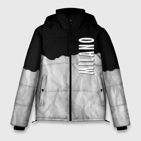 Мужская зимняя куртка 3D с принтом Fashion   Texture   Milano в Тюмени, верх — 100% полиэстер; подкладка — 100% полиэстер; утеплитель — 100% полиэстер | длина ниже бедра, свободный силуэт Оверсайз. Есть воротник-стойка, отстегивающийся капюшон и ветрозащитная планка. 

Боковые карманы с листочкой на кнопках и внутренний карман на молнии. | Тематика изображения на принте: contrast | fashion | milano | texture | контраст | милан | мода | текстура